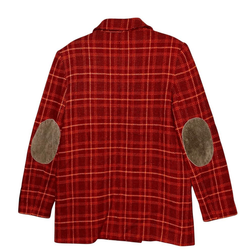 Harve Benard Plaid Wool Coat - Picture 5 of 9